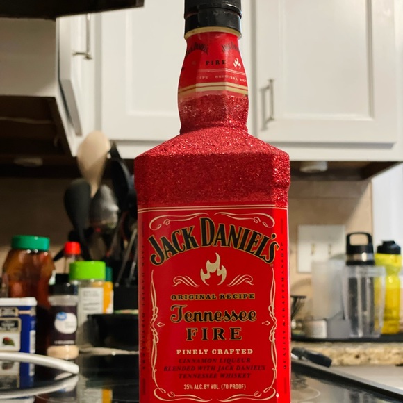 Glittered Jack Daniel’s Fire - Picture 2 of 9